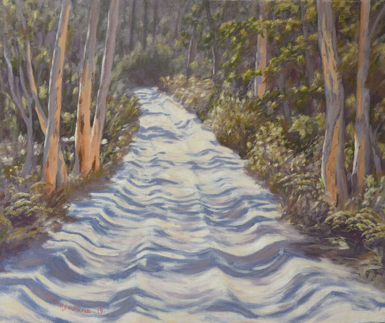 Sandy track 51x61cm Sold